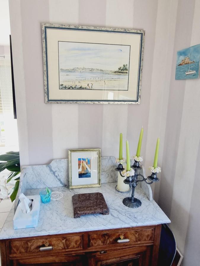 Villa Les Mouettes, Au Bord De La Mer. サン・マロ エクステリア 写真